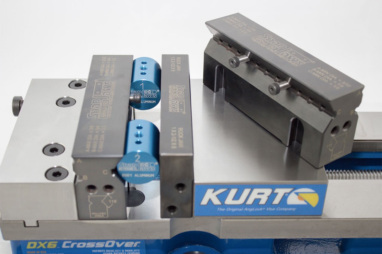 Quick Change Vise Jaws Snap Jaws