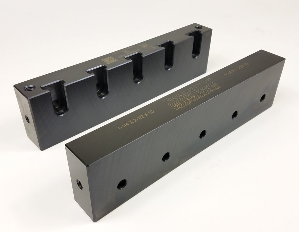 6EJS6 6″ Multiple Position Steel Jaws 21/2 x 11/2 x 10 SnapJaws