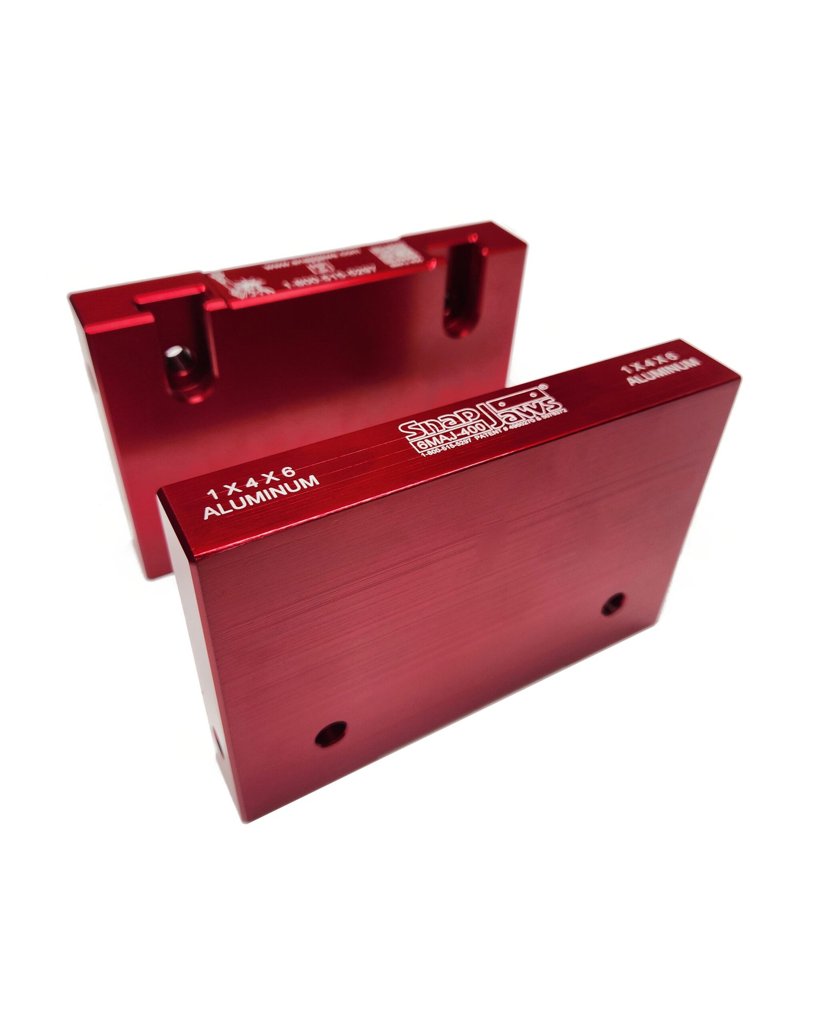 6MAJ 400 6 Aluminum Jaws 4 X 1 X 6 SnapJaws 6maj-400-6-aluminum-jaws-4-x-1-x-6-snapjaws